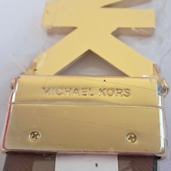 Michael Kors MK Monogram Reversible Belt. BNWT main image 10